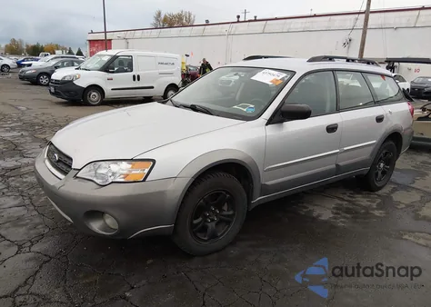2007 Subaru Outback 2.5I Basic из США, поврежденный, VIN 4S4BP61C177302913